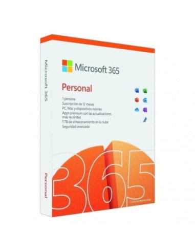 Microsoft 365 personal/ 1 usuario/ 1 año