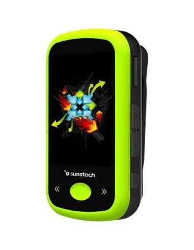 Reproductor mp4 sunstech ibizabt/ 4gb/ pantalla 1.8'/ radio fm/ verde