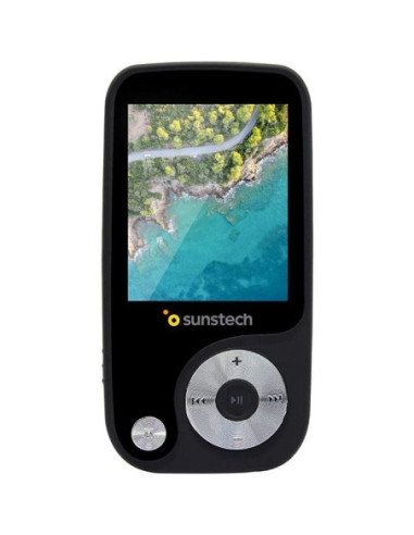 Reproductor mp4 sunstech thorn/ 4gb/ pantalla 1.8'/ radio fm/ negro