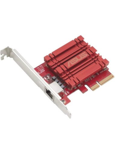 Tarjeta de red rj45-pci express asus xg-c100c v3/ 10gbps