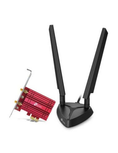 Tarjeta de red inalámbrica-pci express tp-link archer txe75e/ 5400mbps/ 2.4/5/6ghz