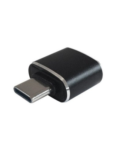 Adaptador usb 3.0 tipo-c aisens a108-0369/ usb tipo-c macho - usb hembra