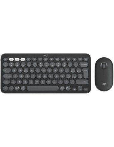 Teclado y ratón inalámbricos logitech pebble 2 combo