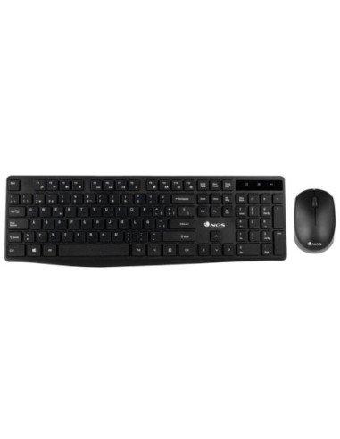 Teclado y ratón inalámbricos ngs allure kit