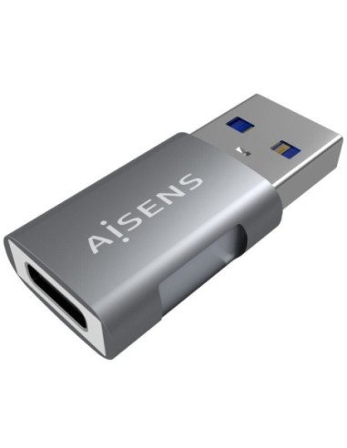 Adaptador usb 3.2 gen2 aisens a108-0655/ usb tipo-c hembra - usb macho