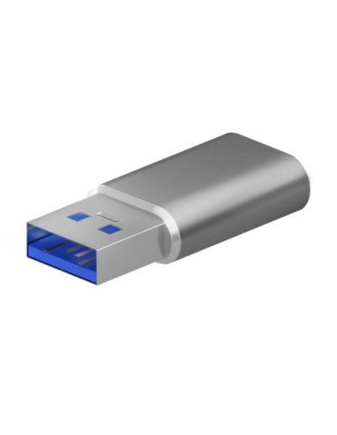 Adaptador usb 3.2 gen2 aisens a108-0677/ usb tipo-c hembra - usb macho