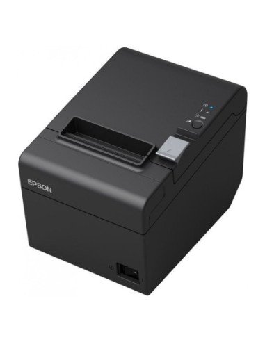 Impresora de tickets epson tm-t20iii/ térmica/ ancho papel 80mm/ usb-rs232/ negra