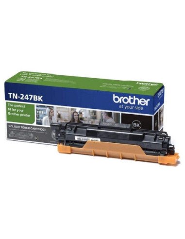 Tóner original brother tn-247bk alta capacidad/ negro