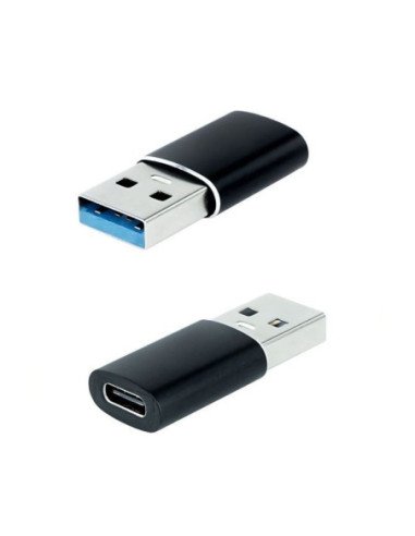 Adaptador usb 3.1 nanocable 10.02.0012/ usb macho - usb tipo-c hembra