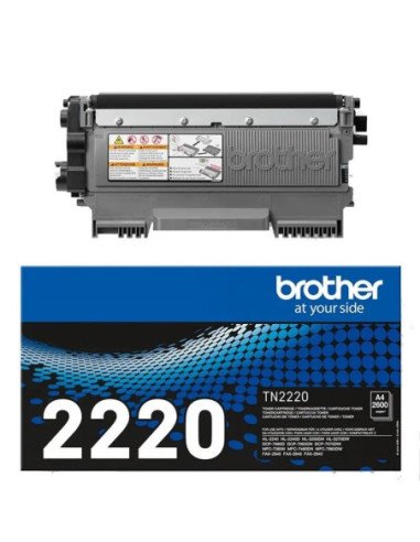 Tóner original brother tn-2220/ negro
