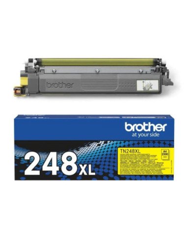 Tóner original brother tn248xly alta capacidad/ amarillo