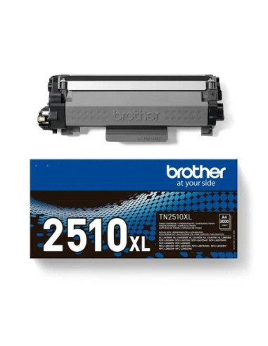 Tóner original brother tn2510xl alta capacidad/ negro
